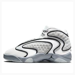 Air Jordan Nike OG Tech Grey Chaussure De Basketball Femme Grise Blanche Noir | JD-178EV