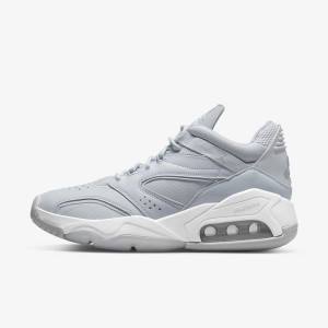 Air Jordan Nike Point Lane Chaussures Course Homme Platine Blanche Grise | NK504RQB