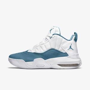 Air Jordan Nike Stay Loyal Baskets Homme Blanche Rouge Bleu | NK510MNR