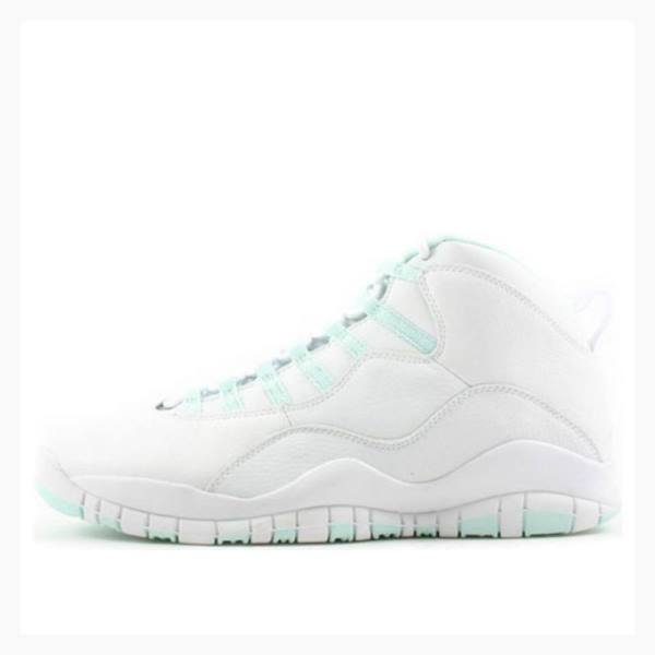 Air Jordan 10 Nike Retro Chaussure De Basketball Femme Blanche | JD-564HY