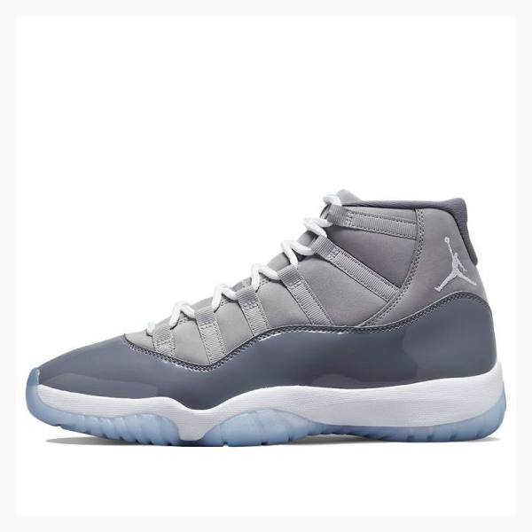 Air Jordan 11 Nike Retro Chaussure De Basketball Homme Grise Argent | JD-180UC