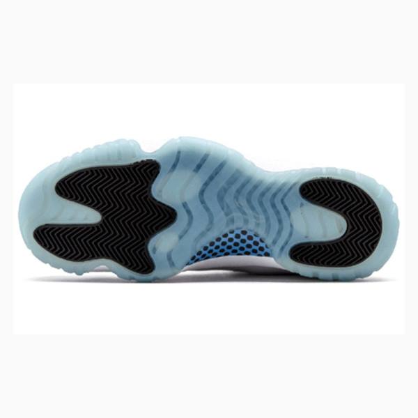 Air Jordan 11 Nike Retro Columbia Legend Chaussure De Basketball Homme Blanche Bleu | JD-379CO