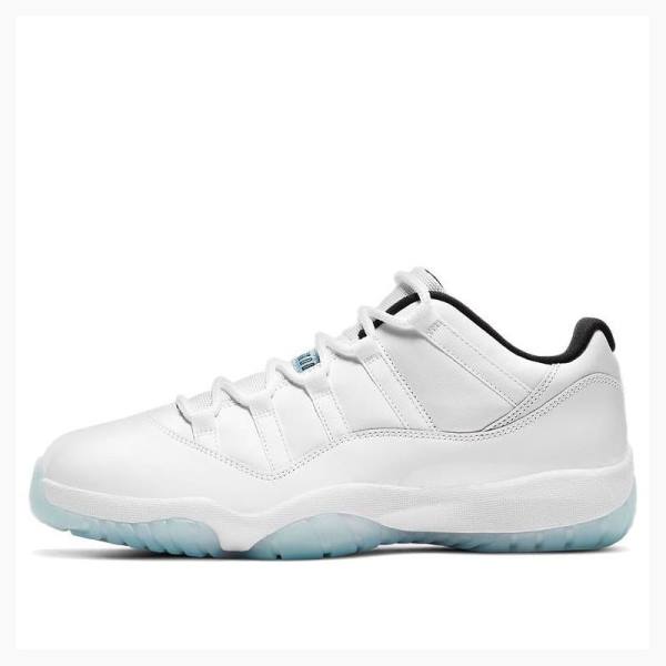 Air Jordan 11 Nike Retro Low Legend Baskets Homme Blanche Bleu | JD-567BU