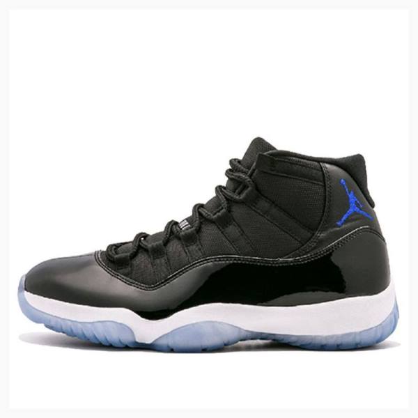 Air Jordan 11 Nike Retro Space Jam Chaussure De Basketball Homme Noir Bleu | JD-103OF