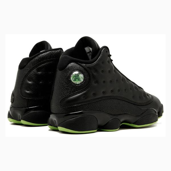 Air Jordan 13 Nike Retro Altitude Chaussure De Basketball Homme Noir Vert | JD-724FB