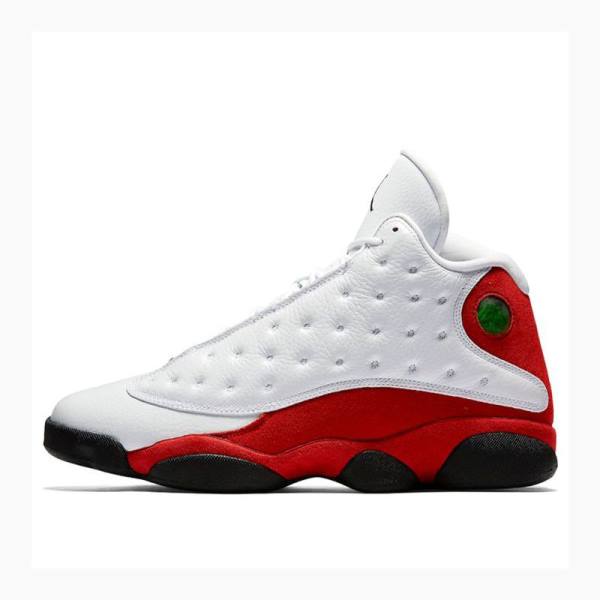 Air Jordan 13 Nike Retro Chicago 2017 Chaussure De Basketball Homme Blanche Rouge | JD-724EA