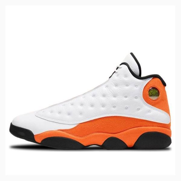 Air Jordan 13 Nike Retro Starfish Chaussure De Basketball Homme Blanche Orange | JD-234FZ