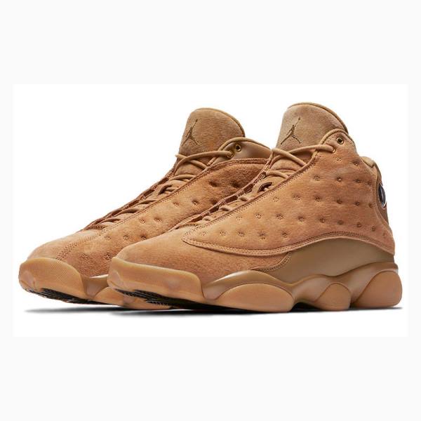 Air Jordan 13 Nike Retro Wheat Chaussure De Basketball Homme Marron | JD-428SX