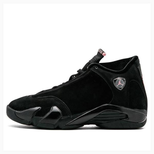 Air Jordan 14 Nike Retro Chaussure De Basketball Femme Noir Rose | JD-678KP