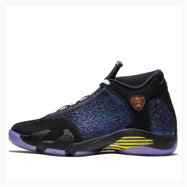 Air Jordan 14 Nike Retro DB \'Doernbecher\' 2019 Chaussure De Basketball Homme Noir Violette | JD-256UF