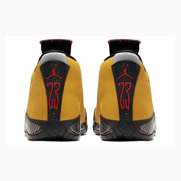 Air Jordan 14 Nike Retro Ferrari Chaussure De Basketball Homme Doré Noir | JD-351ZV