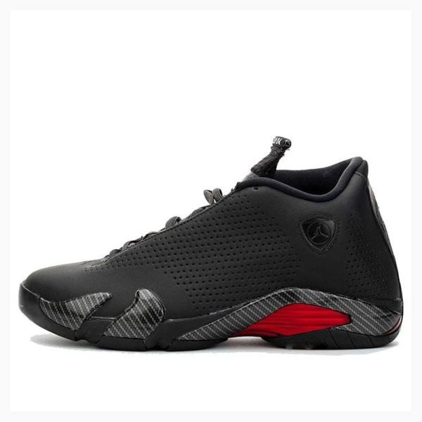 Air Jordan 14 Nike Retro SE Black Ferrari Chaussure De Basketball Homme Noir Rouge | JD-150VQ