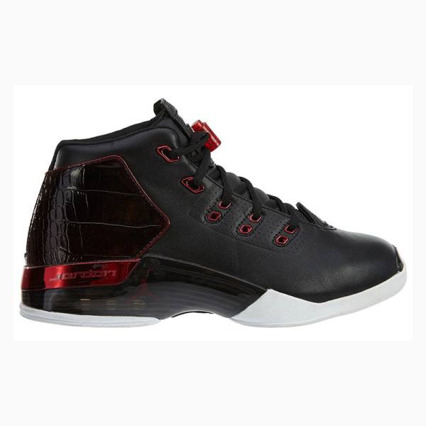 Air Jordan 17 Nike Retro Bulls Chaussure De Basketball Homme Noir Rouge | JD-148UB