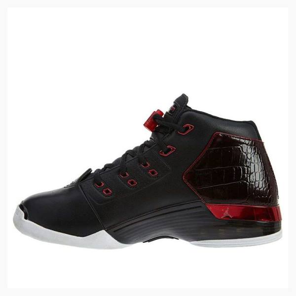 Air Jordan 17 Nike Retro Bulls Chaussure De Basketball Homme Noir Rouge | JD-148UB