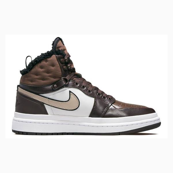 Air Jordan 1 Nike Acclimate Chaussure De Basketball Femme Marron Blanche | JD-189GZ