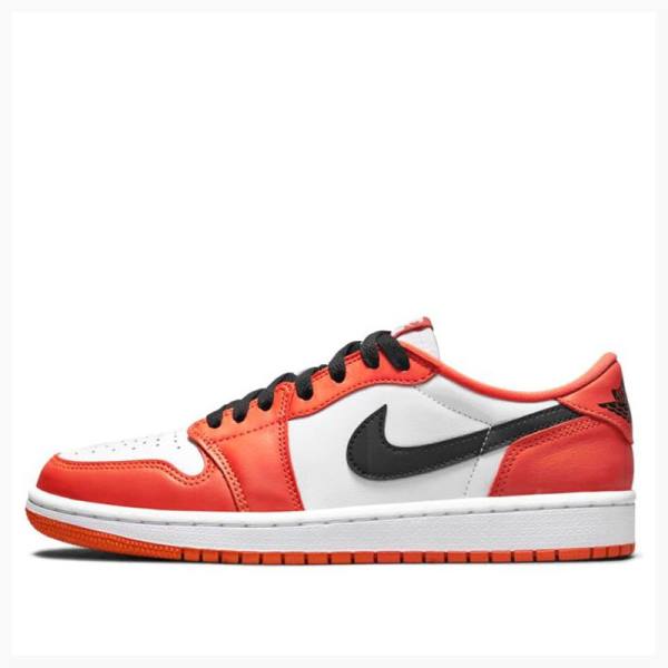 Air Jordan 1 Nike Low OG Starfish Baskets Femme Orange | JD-743DM