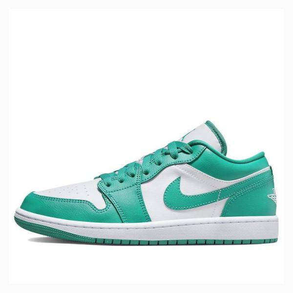 Air Jordan 1 Nike Low Turquoise Baskets Femme Vert | JD-052JR