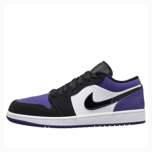 Air Jordan 1 Nike Retro Low Court Baskets Homme Violette | JD-641GF