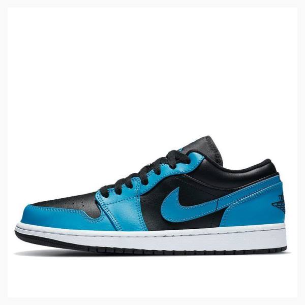 Air Jordan 1 Nike Retro Low Laser Baskets Homme Bleu Noir | JD-721SJ