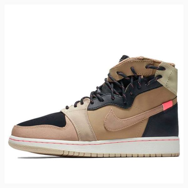 Air Jordan 1 Nike Retro Rebel XX Parachute Chaussure De Basketball Femme Kaki Noir | JD-246MW