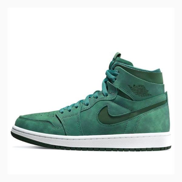 Air Jordan 1 Nike Zoom Air CMFT Chaussure De Basketball Femme Vert | JD-384GY