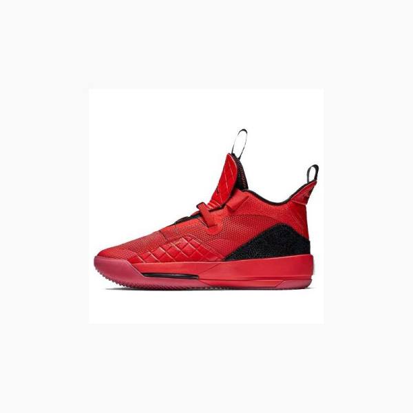 Air Jordan 33 Nike PF Chaussure De Basketball Homme Rouge Noir | JD-974HP