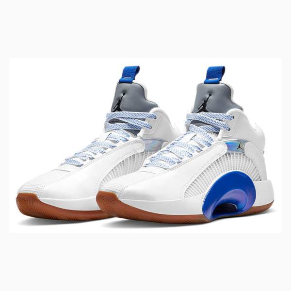 Air Jordan 35 Nike Sisterhood' Chaussure De Basketball Homme Blanche Bleu | JD-392KD