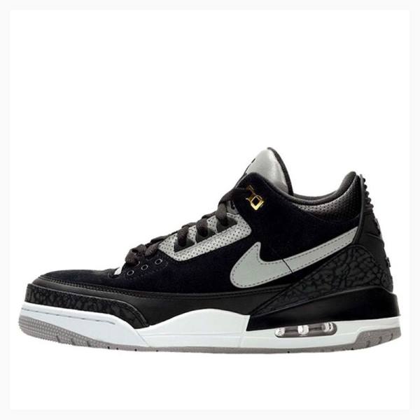 Air Jordan 3 Nike Retro Tinker Cement Chaussure De Basketball Homme Noir | JD-536UC