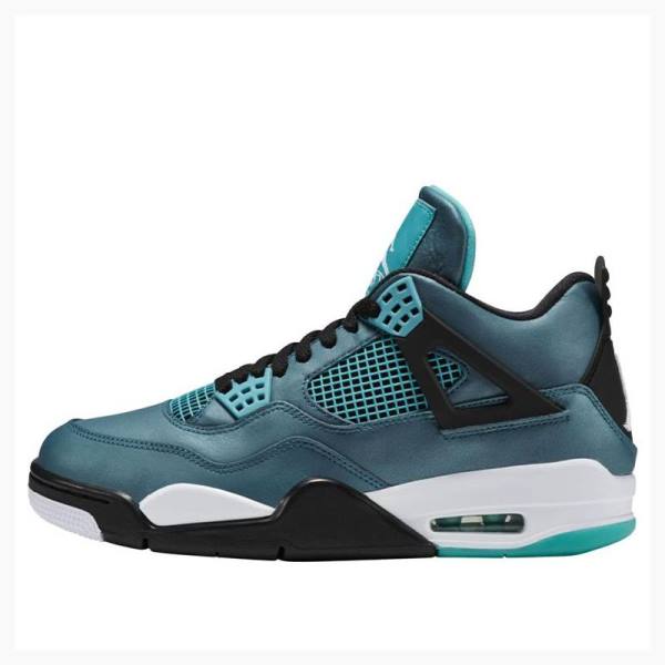 Air Jordan 4 Nike Retro 30TH Teal Chaussure De Basketball Homme Noir | JD-015NQ