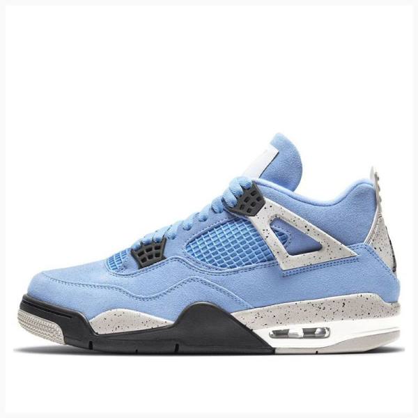 Air Jordan 4 Nike Retro Chaussure De Basketball Homme Bleu | JD-415AX