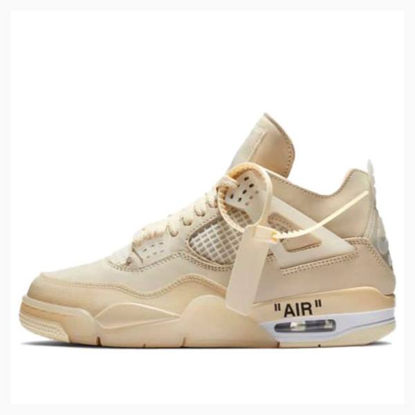 Air Jordan 4 Nike Retro Chaussure De Basketball Femme Blanche | JD-457DW