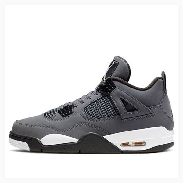 Air Jordan 4 Nike Retro Cool Chaussure De Basketball Homme Grise | JD-705JZ