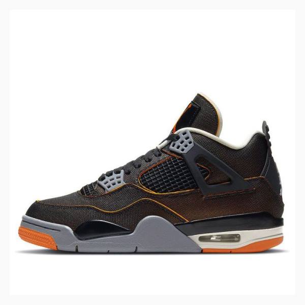 Air Jordan 4 Nike Retro SE Starfish Chaussure De Basketball Femme Blanche Orange | JD-973JB