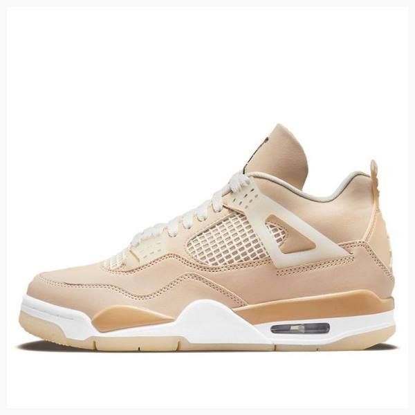 Air Jordan 4 Nike Retro Shimmer Chaussure De Basketball Femme Beige | JD-103ZF