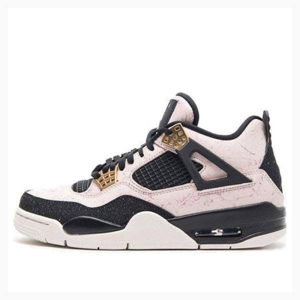 Air Jordan 4 Nike Retro Silt Chaussure De Basketball Femme Rose Noir | JD-872YJ