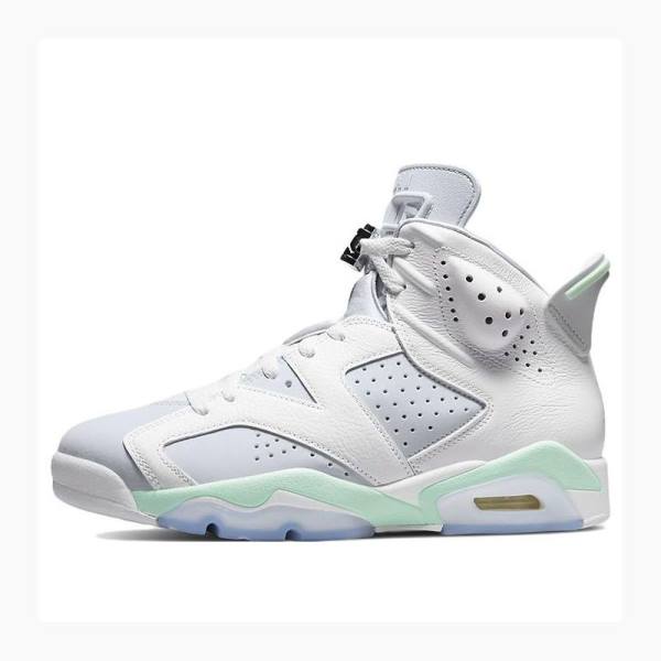 Air Jordan 6 Nike Retro Mint Foam Chaussure De Basketball Femme Blanche | JD-859XI