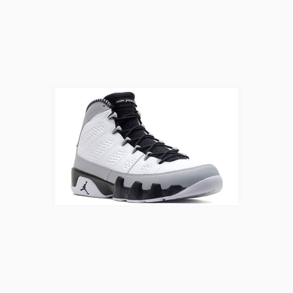 Air Jordan 9 Nike Retro Birmingham Barons Chaussure De Basketball Homme Blanche Noir | JD-372ZA