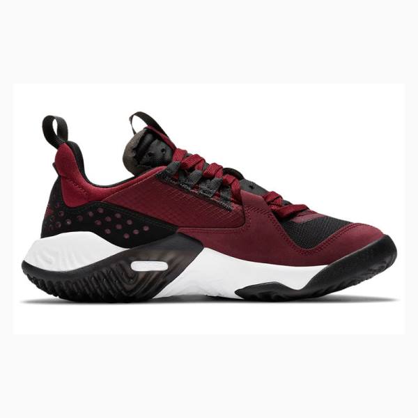 Air Jordan Nike Delta Chaussures Course Femme Rouge Noir | JD-715XD