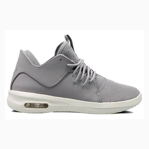 Air Jordan Nike First Class Chaussures Course Homme Grise Blanche | JD-583XY