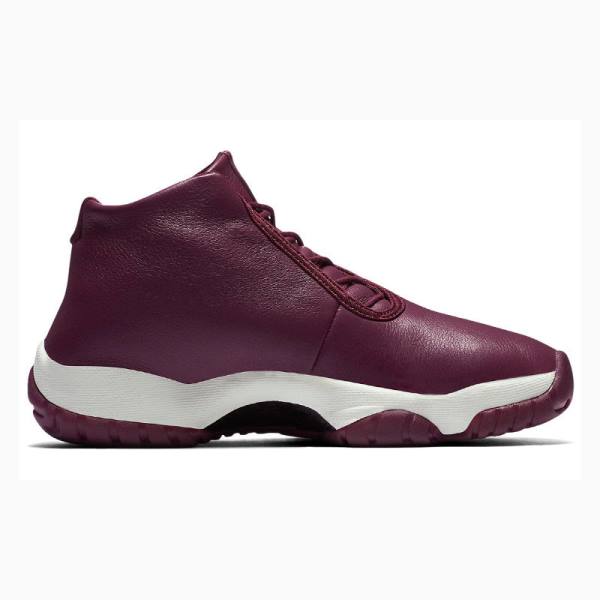 Air Jordan Nike Future Cuir Chaussure De Basketball Femme Bordeaux | JD-146AY