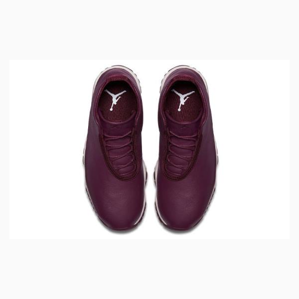 Air Jordan Nike Future Cuir Chaussure De Basketball Femme Bordeaux | JD-146AY