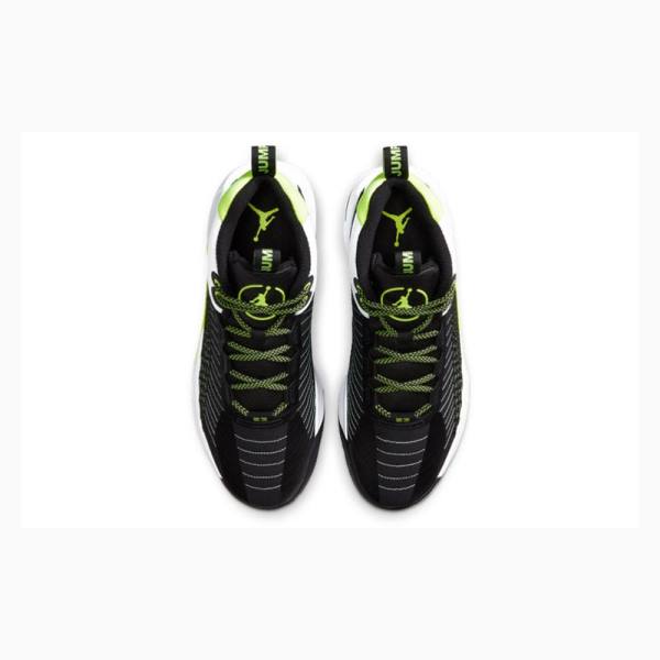 Air Jordan Nike Jumpman 2021 PF Chaussure De Basketball Homme Noir Vert Blanche | JD-902NF