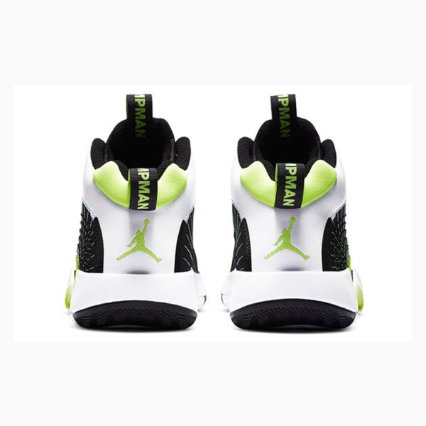 Air Jordan Nike Jumpman 2021 PF Chaussure De Basketball Homme Noir Vert Blanche | JD-902NF