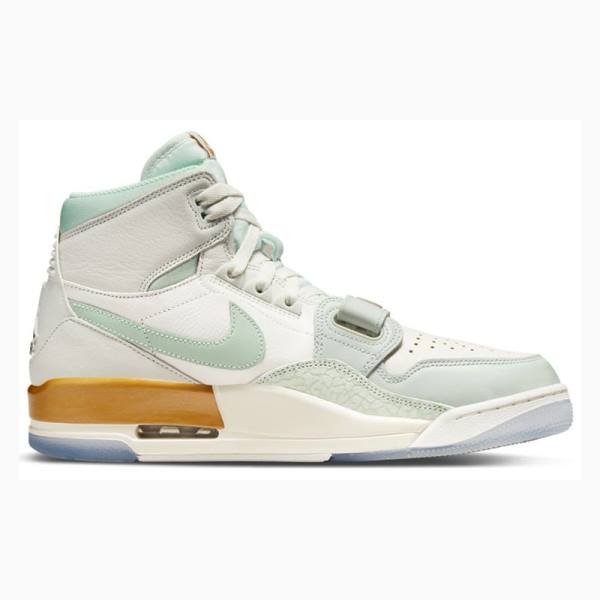 Air Jordan Nike Legacy 312 CNY Chaussure De Basketball Homme Blanche Vert Doré | JD-305SV