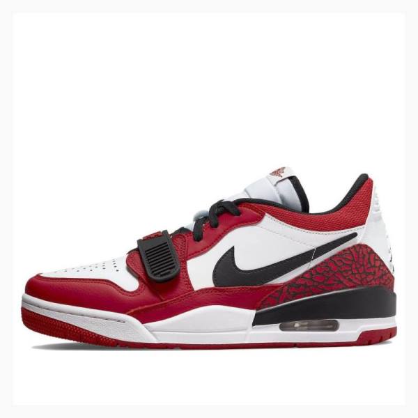 Air Jordan Nike Legacy 312 Low Chicago Baskets Homme Blanche Rouge Noir | JD-856UA