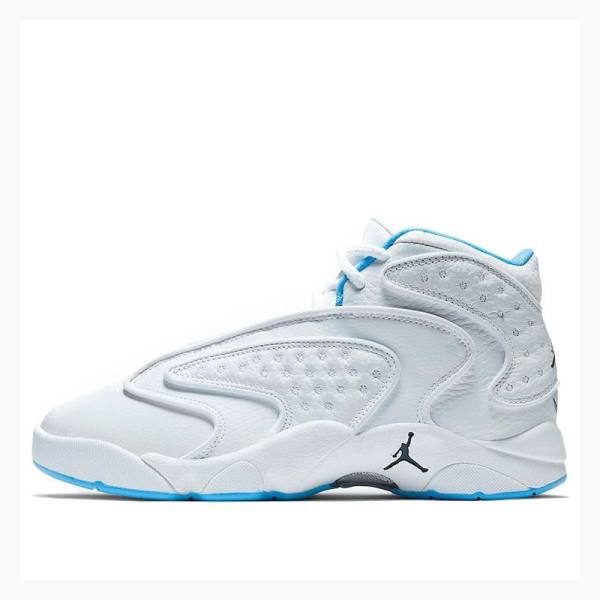 Air Jordan Nike OG UNC Chaussure De Basketball Femme Blanche Bleu | JD-281HP