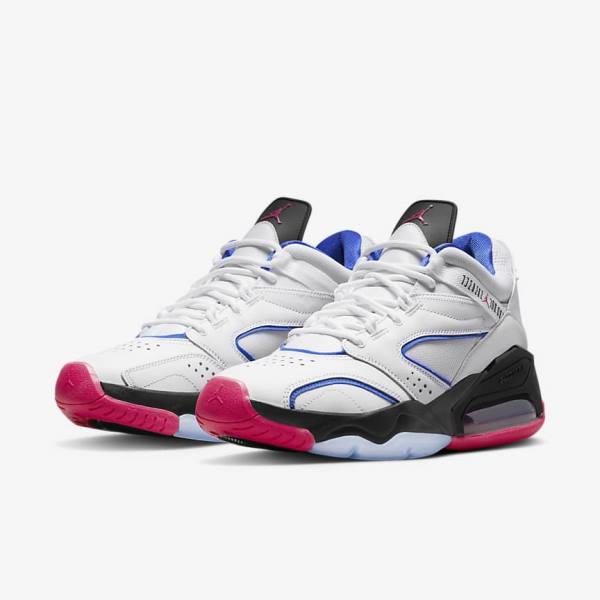 Air Jordan Nike Point Lane Chaussures Course Homme Blanche Bleu Noir Rose | NK937IHJ