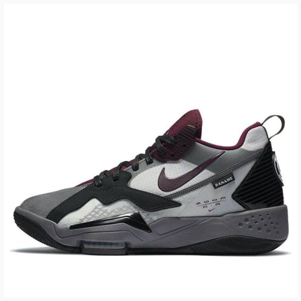 Air Jordan Nike Zoom 92 PSG PSG Chaussure De Basketball Homme Noir Rouge | JD-324LK