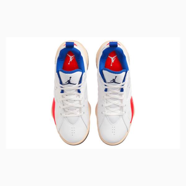 Air Jordan Nike Zoom 92 Ultramarine Chaussure De Basketball Femme Blanche Bleu Rouge | JD-874YN